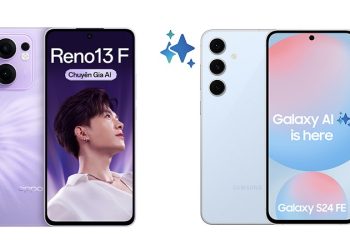 So sánh OPPO Reno13 F 5G và Samsung Galaxy S24 FE: Model nào hợp với bạn?