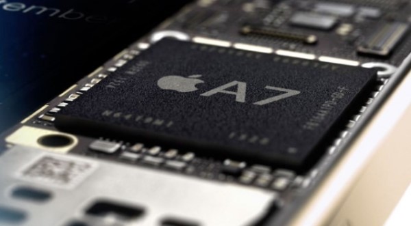 iPhone 5S được trang bị chip A7 mạnh mẽ hơn