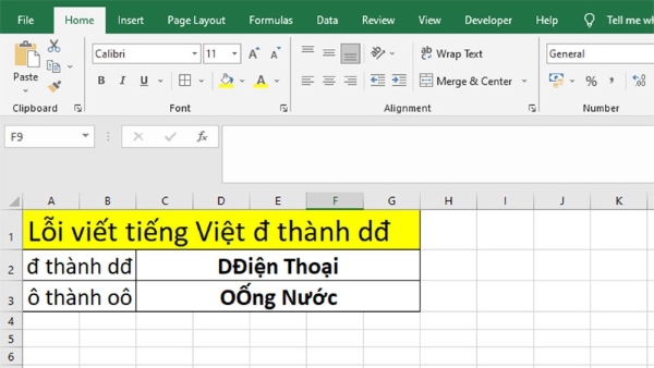 Tính năng AutoCorrect Option/AutoComplete xung đột với quy tắc đặt dấu của kiểu gõ Telex 