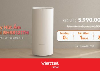 Trời nồm không lo với máy hút ẩm Xiaomi BHR8121TH giá chỉ 5.990.000đ tại Viettel Store