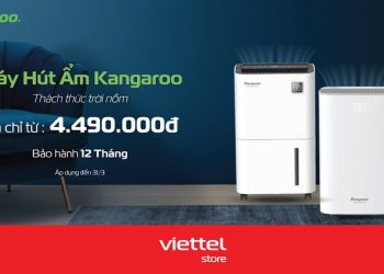 Máy hút ẩm Kangaroo - Thách thức trời nồm, giá chỉ từ 4.490.000đ