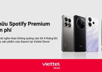 Sở hữu Spotify Premium miễn phí khi mua các sản phẩm của Xiaomi tại Viettel Store