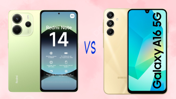 Nên mua Redmi Note 14 hay Galaxy A16