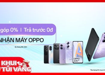 Trả góp 0%, trả trước 0đ nhận máy OPPO khi mua trả góp qua Home Credit