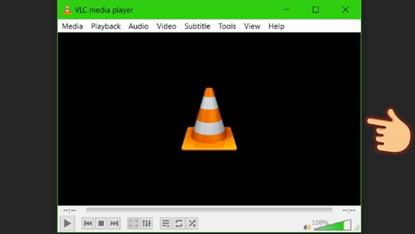 Mở VLC Media Player và bắt đầu sử dụng