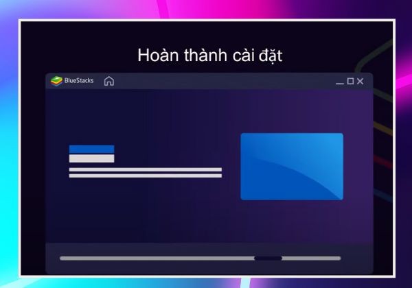 Đợi hoàn tất quá trình cài đặt phần mềm