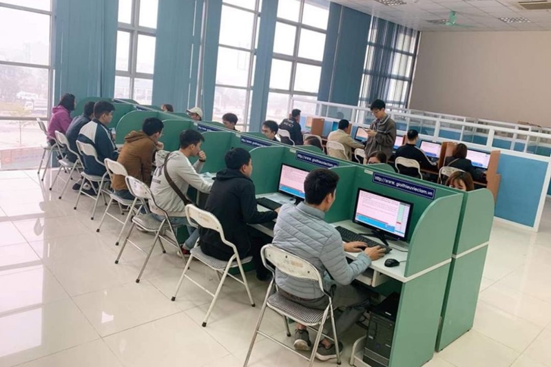 Thí sinh phải hoàn thành bài thi gồm 30 câu hỏi trắc nghiệm trong vòng 20 phút