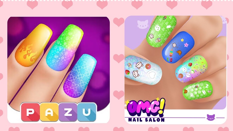 Girls Nail Salon - Kids Games