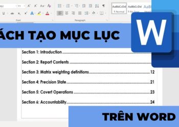 Hướng dẫn chi tiết cách làm mục lục tự động trong Microsoft Word
