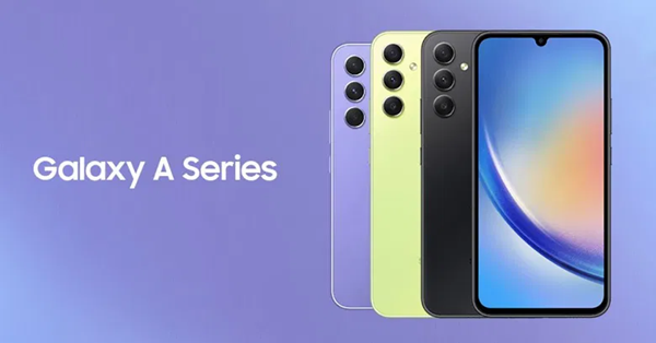 Galaxy A có thiết kế hiện đại, gọn nhẹ