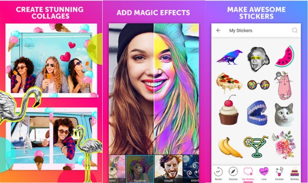 Picsart sở hữu thư viện hiệu ứng và bộ lọc khổng lồ