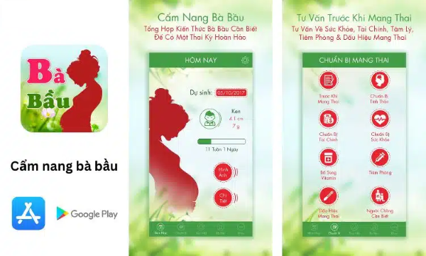 Ứng dụng Bà Bầu 