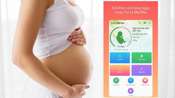 App Trợ lý mẹ bầu