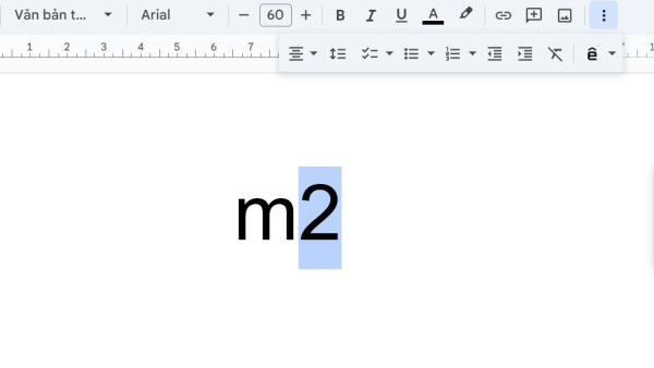 Nhập cụm từ m2 hoặc m3