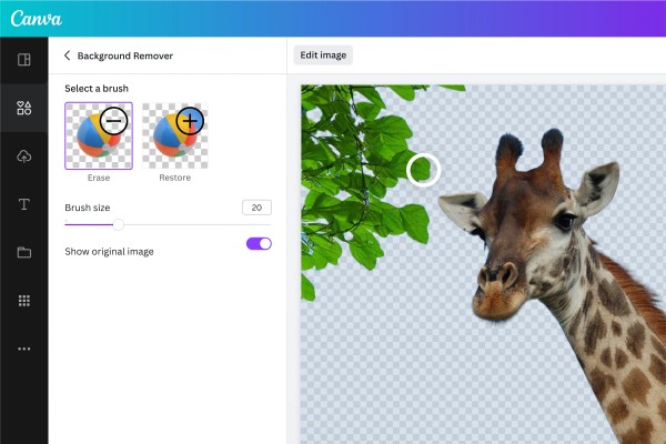 Tính năng tạo File PNG với nền trong suốt 