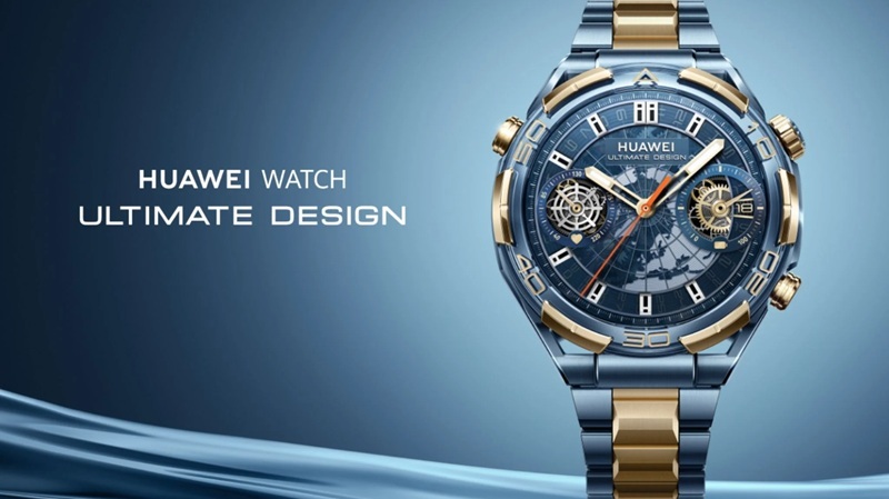 Đồng hồ Huawei Watch Ultimate với vẻ ngoài sang trọng khẳng định đẳng cấp