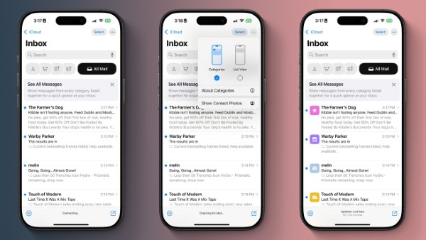 Ứng dụng Mail trên iOS 18.5 cải tiến giao diện người dùng