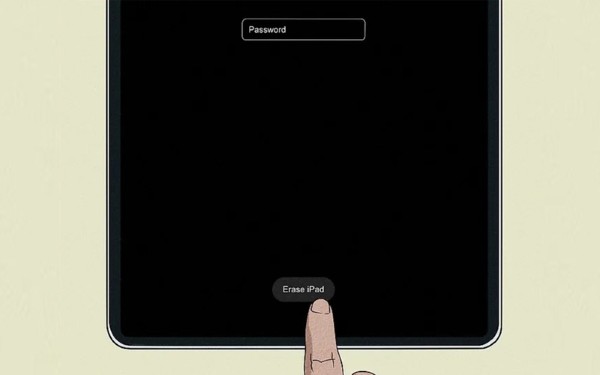 Chọn Xóa iPad