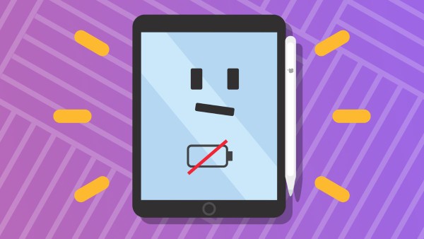 Một số biểu hiện iPad đang gặp sự cố sạc