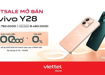 Hotsale mở bán Vivo Y28 giảm ngay đến 800.000đ, trả góp 0%