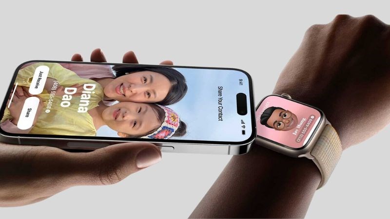NameDrop là một tính năng mở rộng của công nghệ AirDrop
