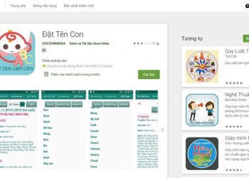 TOP app, phần mềm đặt tên cho con theo tuổi bố mẹ hay, ý nghĩa, hợp phong thủy