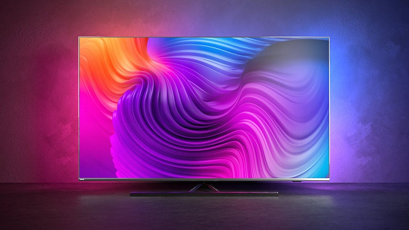 Kích thước 55 inch phù hợp với đa số diện tích phòng khách hiện đại