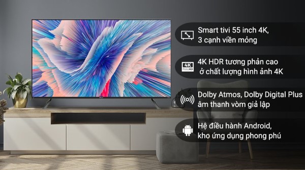 Tivi Casper UHD QLED 55 inch 55QG8000