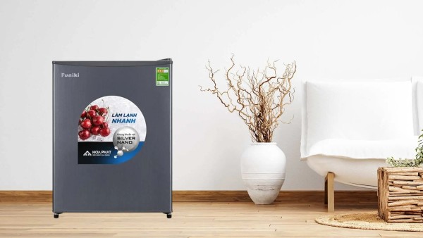 Tủ lạnh Funiki 46L FR-51CD tích hợp ngăn đá bảo quản thực phẩm đông lạnh