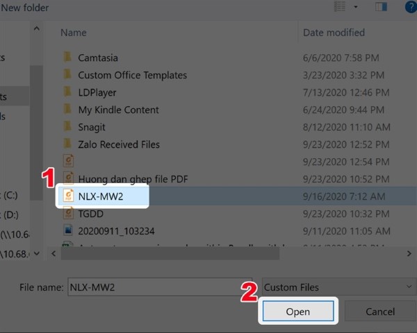 Tải lên file PDF cần chỉnh sửa
