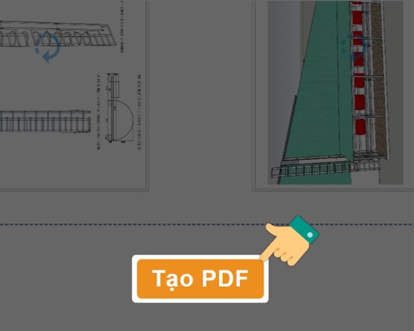 Nhấn Tạo PDF