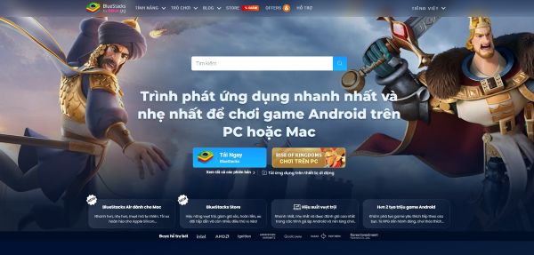 Truy cập bluestacks.com để tải và cài đặt game
