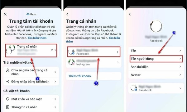 Các bước đổi URL Facebook cá nhân