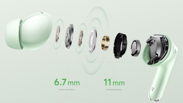 Redmi Buds 6 Pro trang bị hệ thống chống ồn chủ động (ANC)