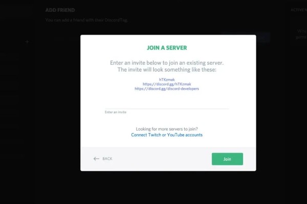 Dán link mời và nhấn “Join” để bắt đầu trò chuyện