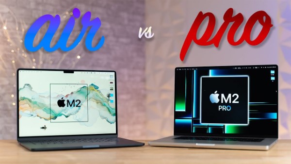 Giá bán MacBook Pro và MacBook Air có sự khác biệt