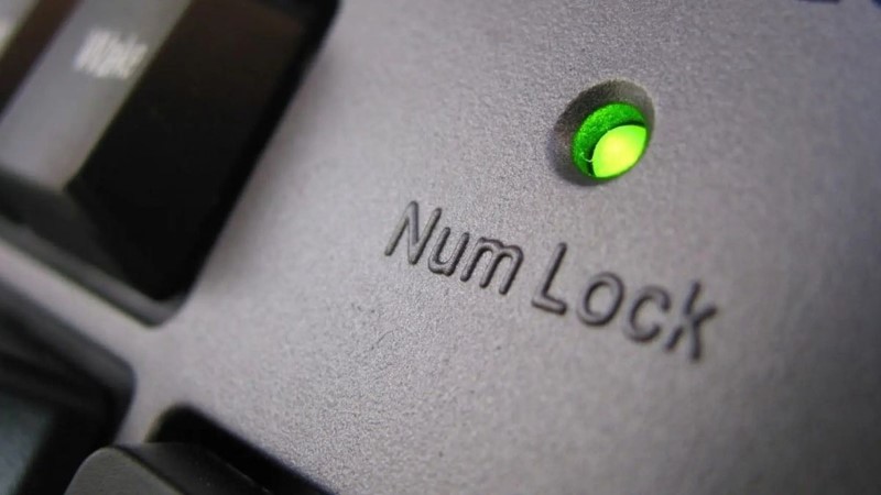 Numlock là viết tắt của "Numeric Lock"