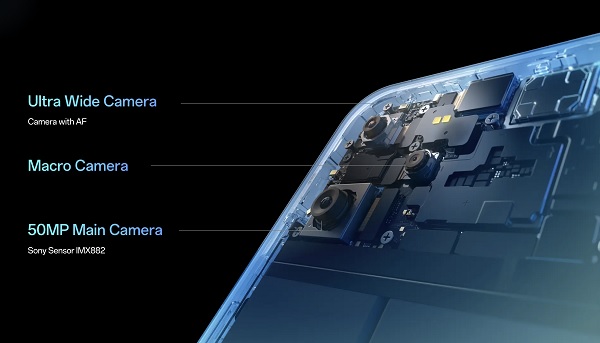 Cụm ba camera sau