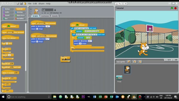 Phần mềm lập trình Scratch 1.4