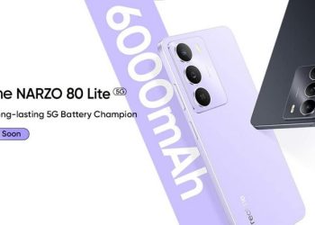 Xuất hiện thông tin về pin của realme Narzo 80 Lite 5G: Smartphone giá rẻ, sắp ra mắt tại Ấn Độ