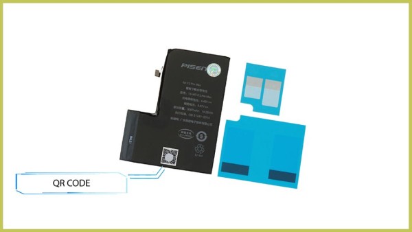 Kiểm tra qua mã QR Code phủ lớp bạc trên thân pin