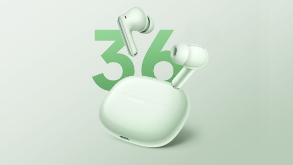Redmi Buds 6 Pro cho tổng thời gian với hộp sạc là 36 giờ