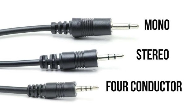 Các loại jack tai nghe 3.5mm được sử dụng phổ biến