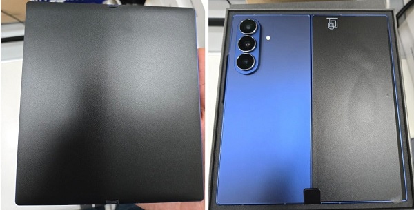 Mặt trước và sau của Galaxy Z Fold7