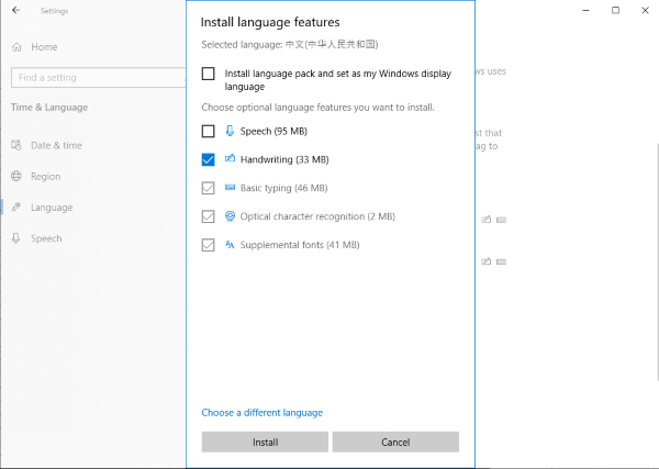 Nhấn Install