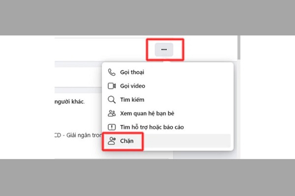 Chọn Chặn