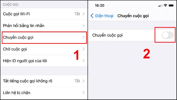 Gạt công tắc về Tắt 