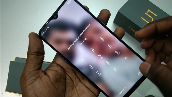 Nhập mật khẩu điện thoại và xác minh