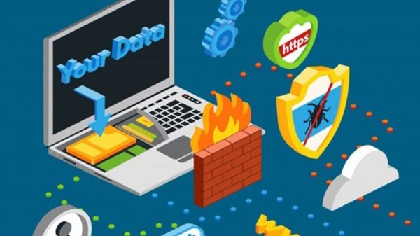 Tường lửa giúp kiểm soát và giám sát lưu lượng truy cập giữa máy tính và Internet