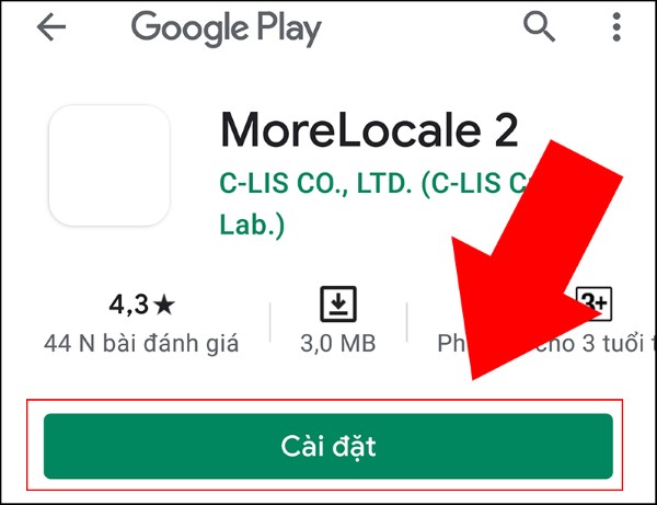 Tải ứng dụng MoreLocale 2 về điện thoại